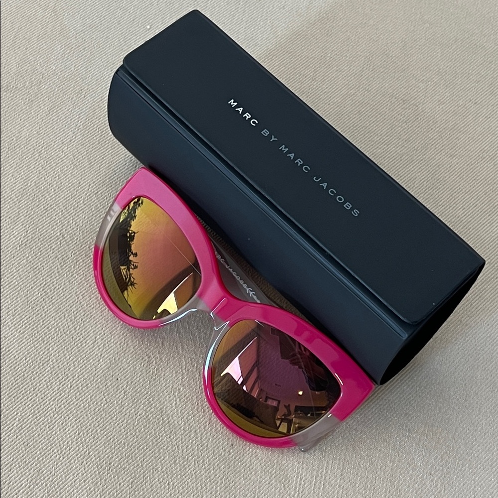 Marc by Marc Jacobs Mirrored Pink Sunglasses